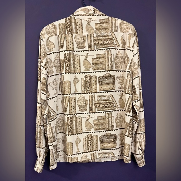 Alfred Dunner unique print blouse - Picture 3 of 6